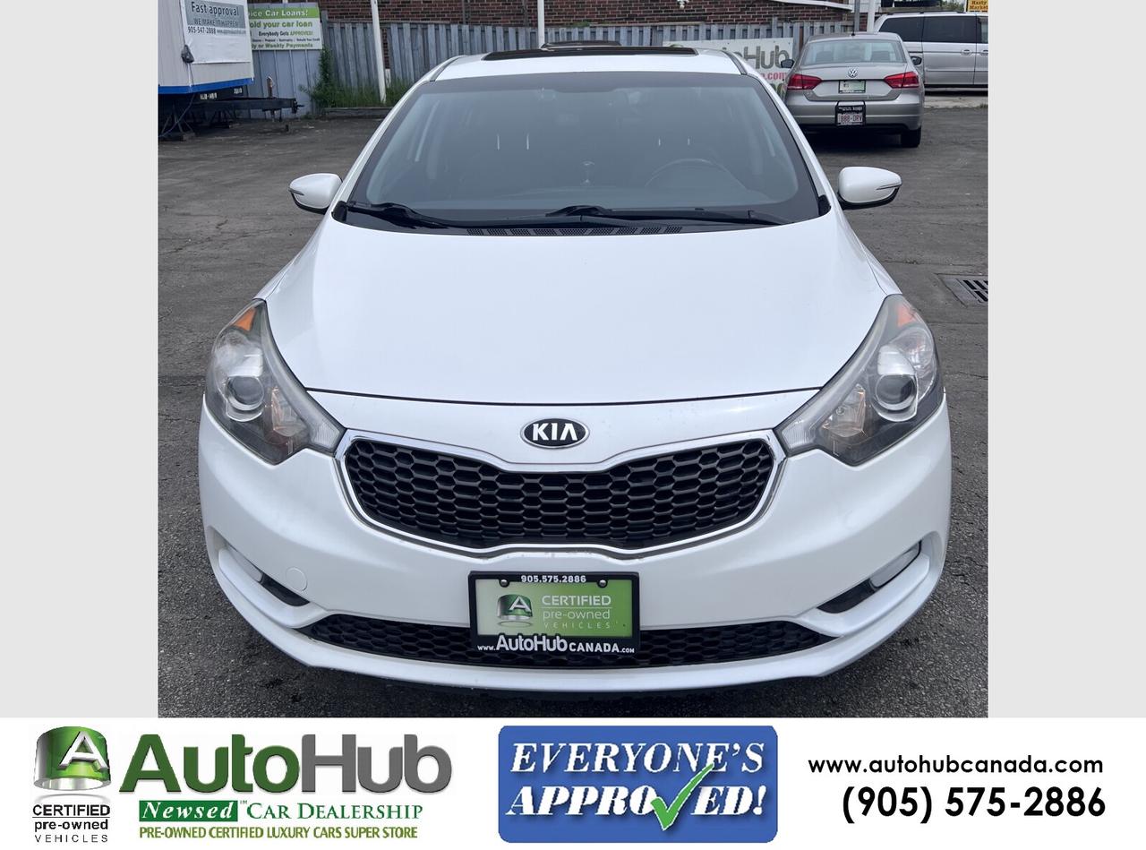 2016 Kia Forte SX-BACKUP CAMERA/HEATED SEATS&STEERING/LEATHER/SUNROOF Photo