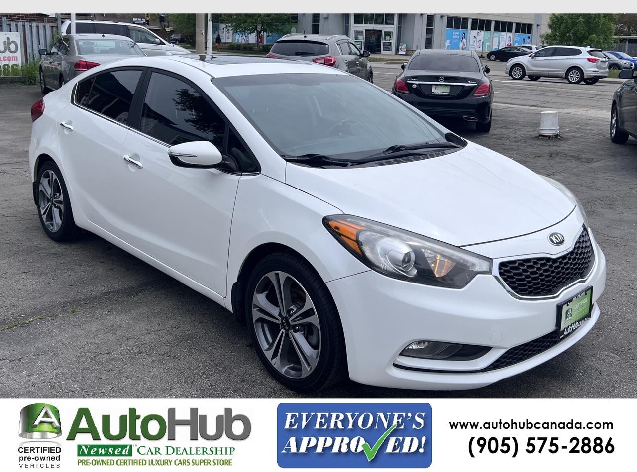 2016 Kia Forte SX-BACKUP CAMERA/HEATED SEATS&STEERING/LEATHER/SUNROOF Photo