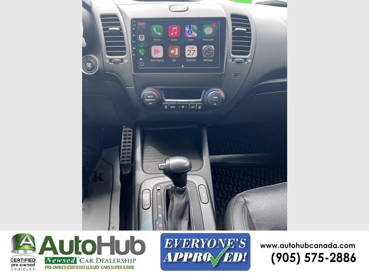 2016 Kia Forte SX-BACKUP CAMERA/HEATED SEATS&STEERING/LEATHER/SUNROOF Photo