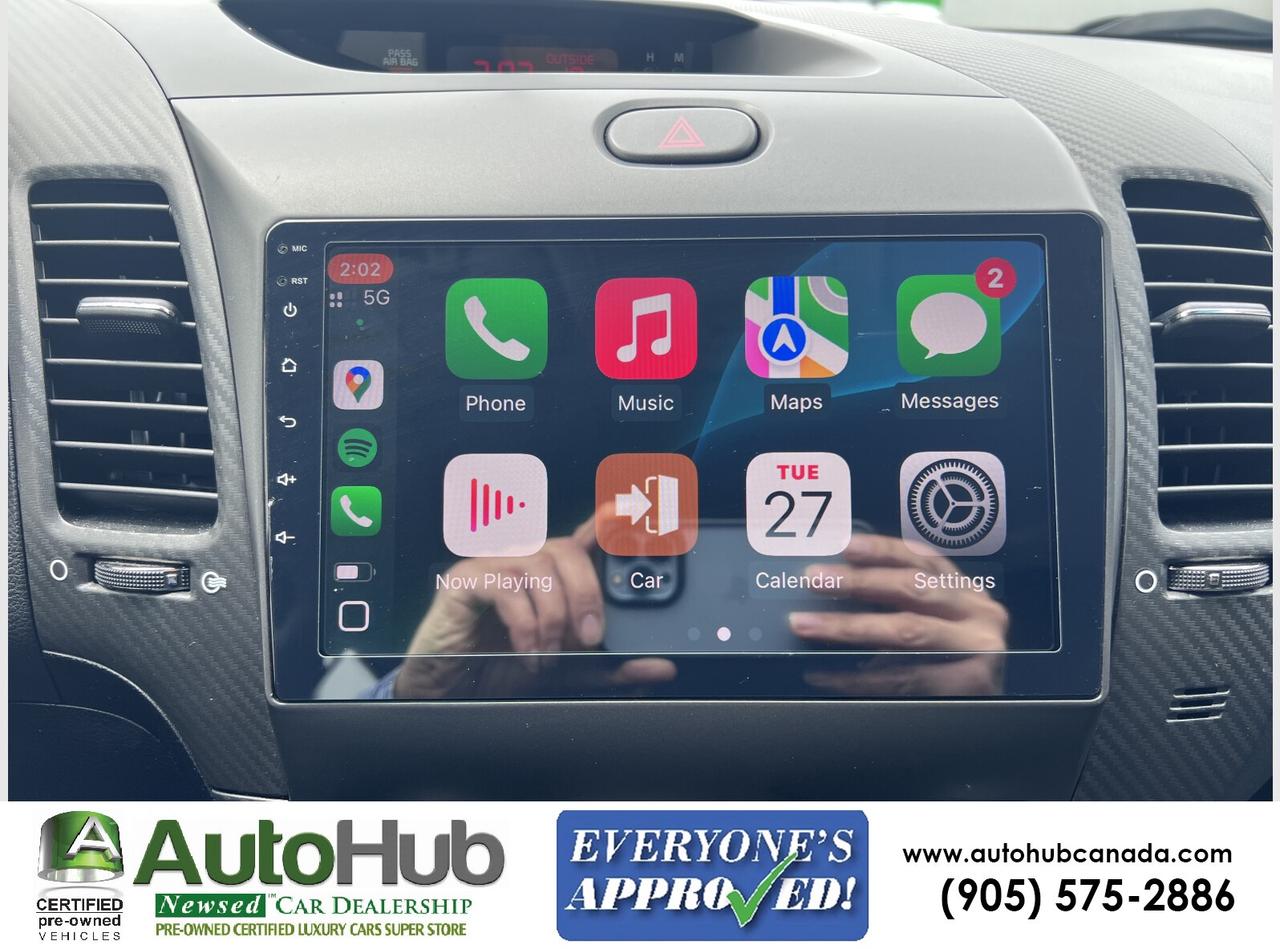 2016 Kia Forte SX-BACKUP CAMERA/HEATED SEATS&STEERING/LEATHER/SUNROOF Photo