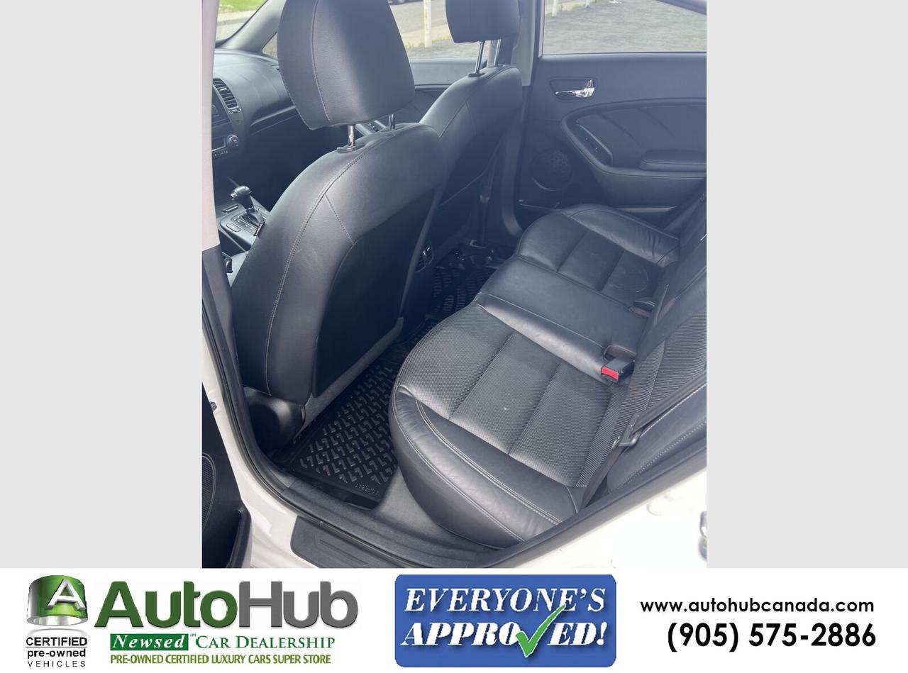 2016 Kia Forte SX-BACKUP CAMERA/HEATED SEATS&STEERING/LEATHER/SUNROOF Photo