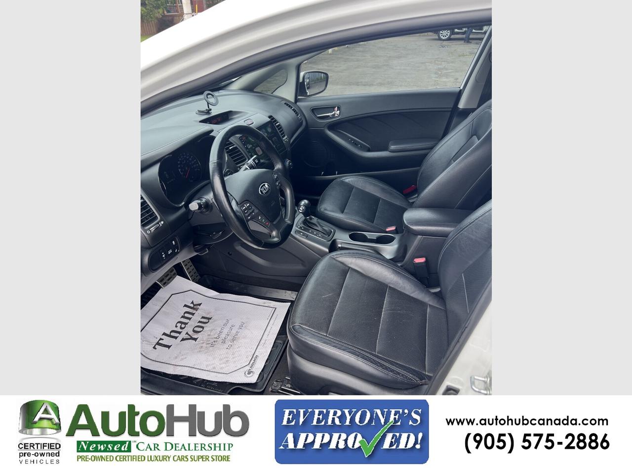 2016 Kia Forte SX-BACKUP CAMERA/HEATED SEATS&STEERING/LEATHER/SUNROOF Photo