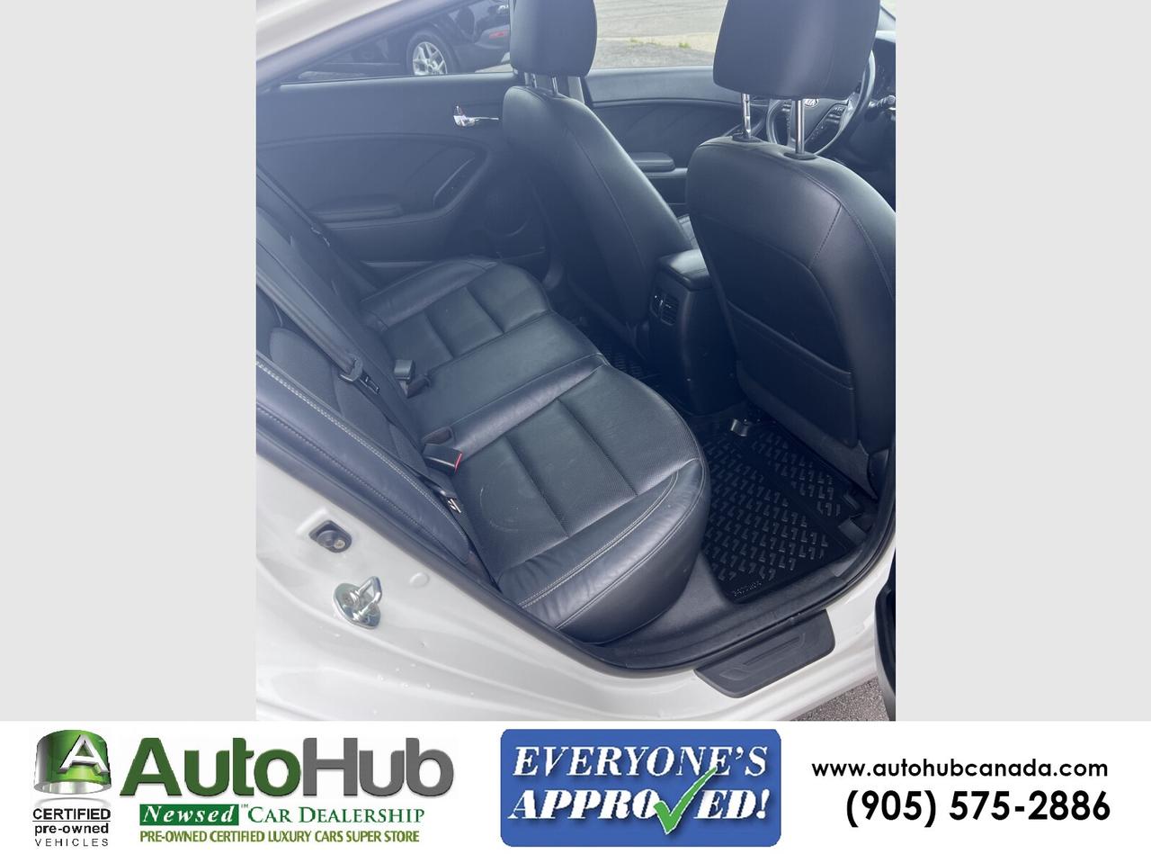 2016 Kia Forte SX-BACKUP CAMERA/HEATED SEATS&STEERING/LEATHER/SUNROOF Photo