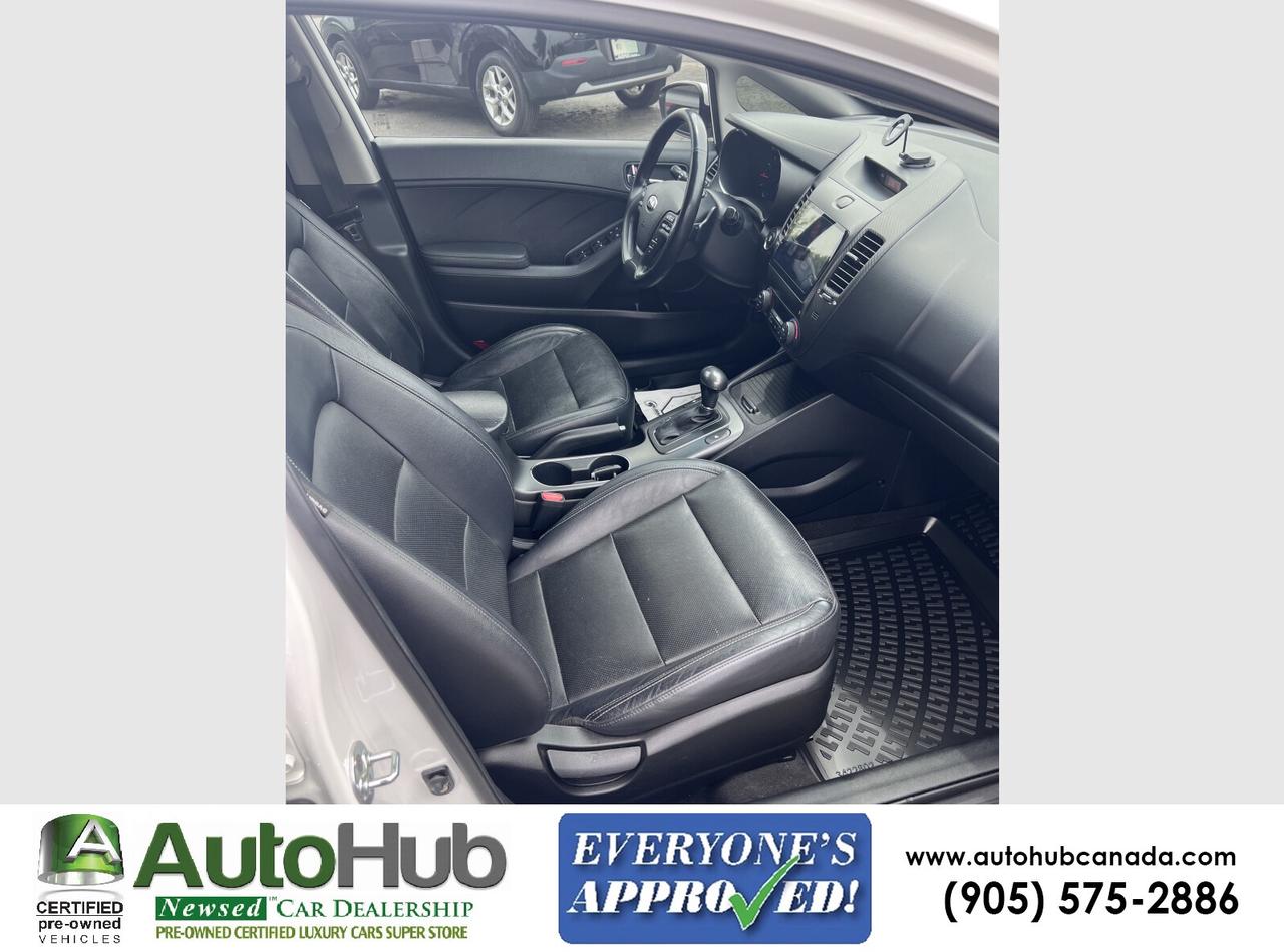 2016 Kia Forte SX-BACKUP CAMERA/HEATED SEATS&STEERING/LEATHER/SUNROOF Photo