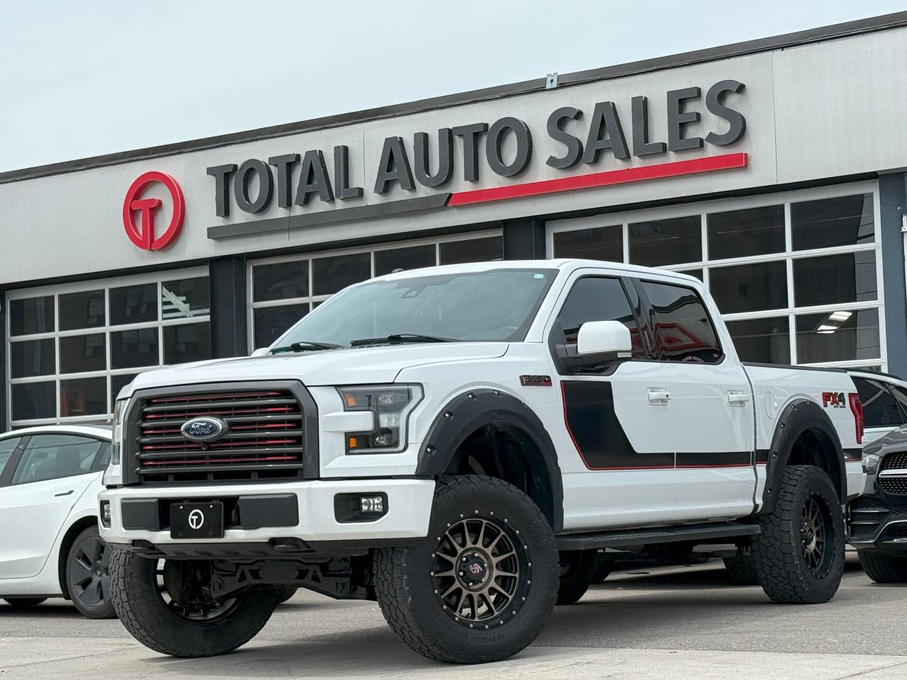 Used 2016 Ford F-150 LARIAT V8 SPORT | RED LEATHER | SONY SOUND | for sale in North York, ON