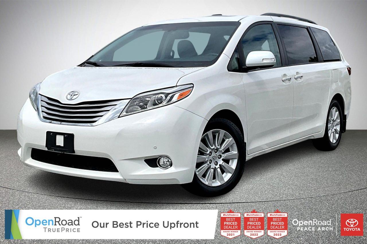 Used 2015 Toyota Sienna XLE AWD 7-pass V6 6A for sale in Surrey, BC