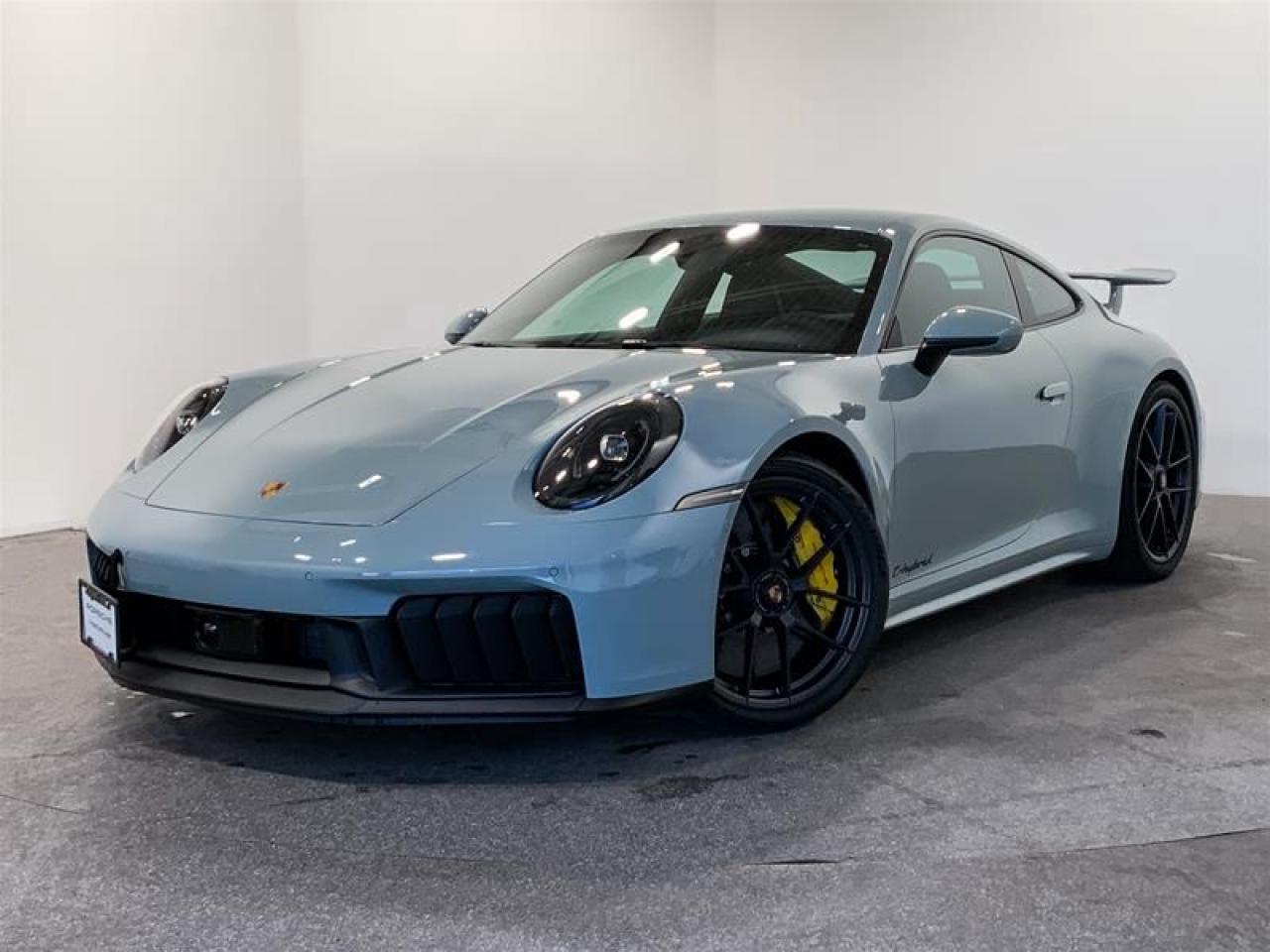 This Luxurious GTS is Highly Equipped with the Premium Package with Remote ParkAssist, Porsche InnoDrive with Adaptive Cruise Control, Aerokit, Porsche Ceramic Composite Brakes (PCCB), 18-Way Adaptive Sport Seats with Memory, BOSE Surround Sound System, and much more! 2025 Porsche 911 Carrera GTS Coupe comes in Shade Green Metallic with a Black Leather/Race-Tex Interior! This is a Local BC Vehicle with No Reported Accidents or Claims! This vehicle is a Porsche Approved Certified Pre-Owned Vehicle: 2 extra years of unlimited mileage warranty plus an additional 2 years of Porsche Roadside Assistance. All CPO vehicles have passed our rigorous 111-point check and reconditioned with 100% genuine Porsche parts. We Accept All Trade-Ins and Buy-Ins!! For more details or to schedule a test drive with one of our highly trained sales executives please call or send a website enquiry now before it is gone. 604-530-8911. Porsche Center Langley has won the prestigious Porsche Premier Dealer Award eight years in a row. We are centrally located just a short distance from Highway 1 in beautiful Langley, British Columbia. Our hope is to have you driving your dream vehicle soon. Please note that additional fees, including a $599 documentation fee & a $690 dealer prep fee, apply to all pre-owned vehicles. Dealer #40136