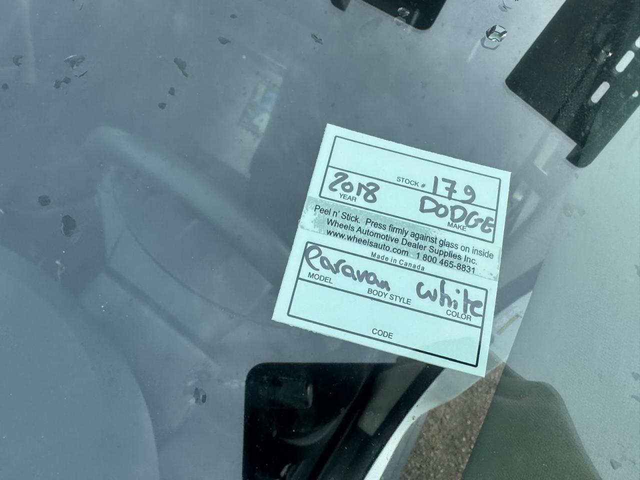 2018 Dodge Grand Caravan AS IS, CARGO VAN/PASSENGER, RUNS GREAT - Photo #18