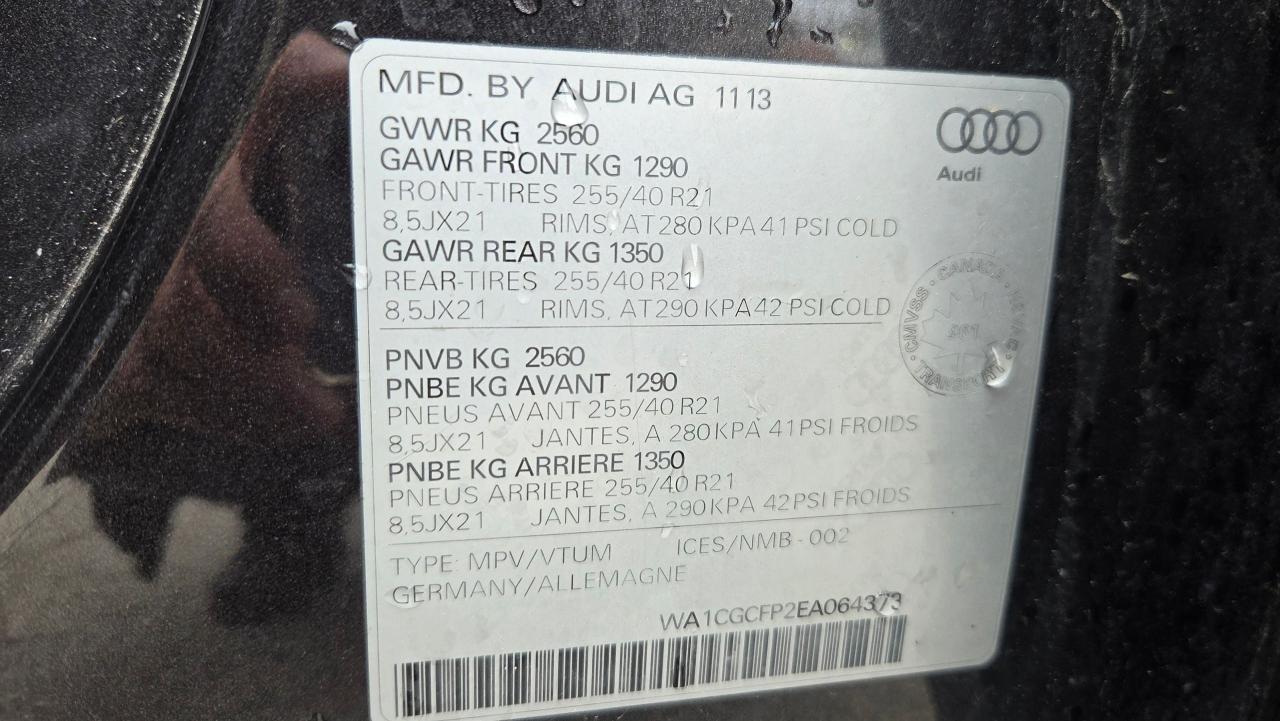 2014 Audi SQ5 3.0L Progressiv - Photo #24