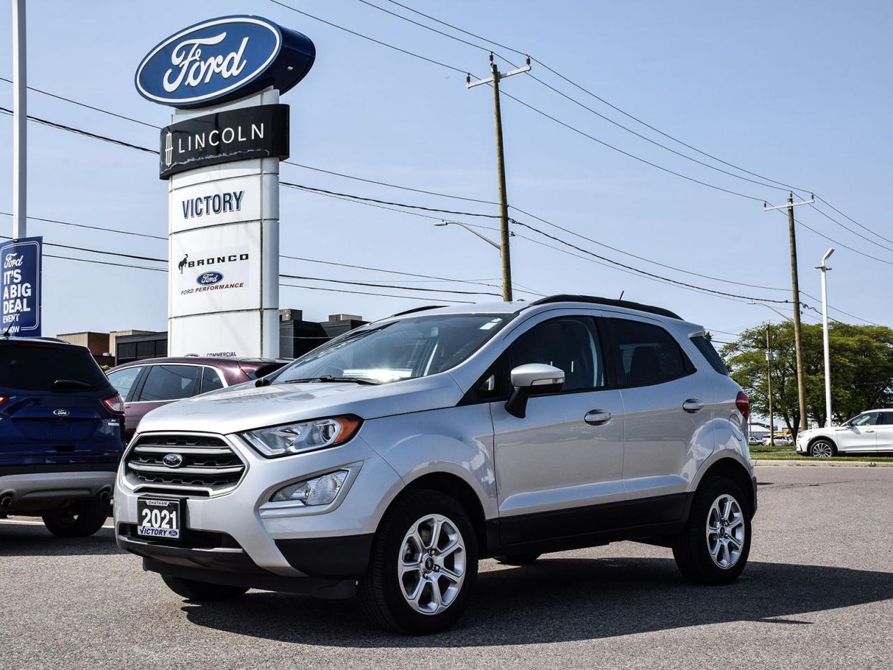 Used 2021 Ford EcoSport SE 4wd | Navigation | Fordpass Connect | for sale in Chatham, ON