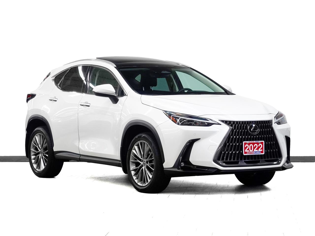 2022 Lexus NX HYBRID | AWD | Nav | Leather | Sunroof | CarPlay