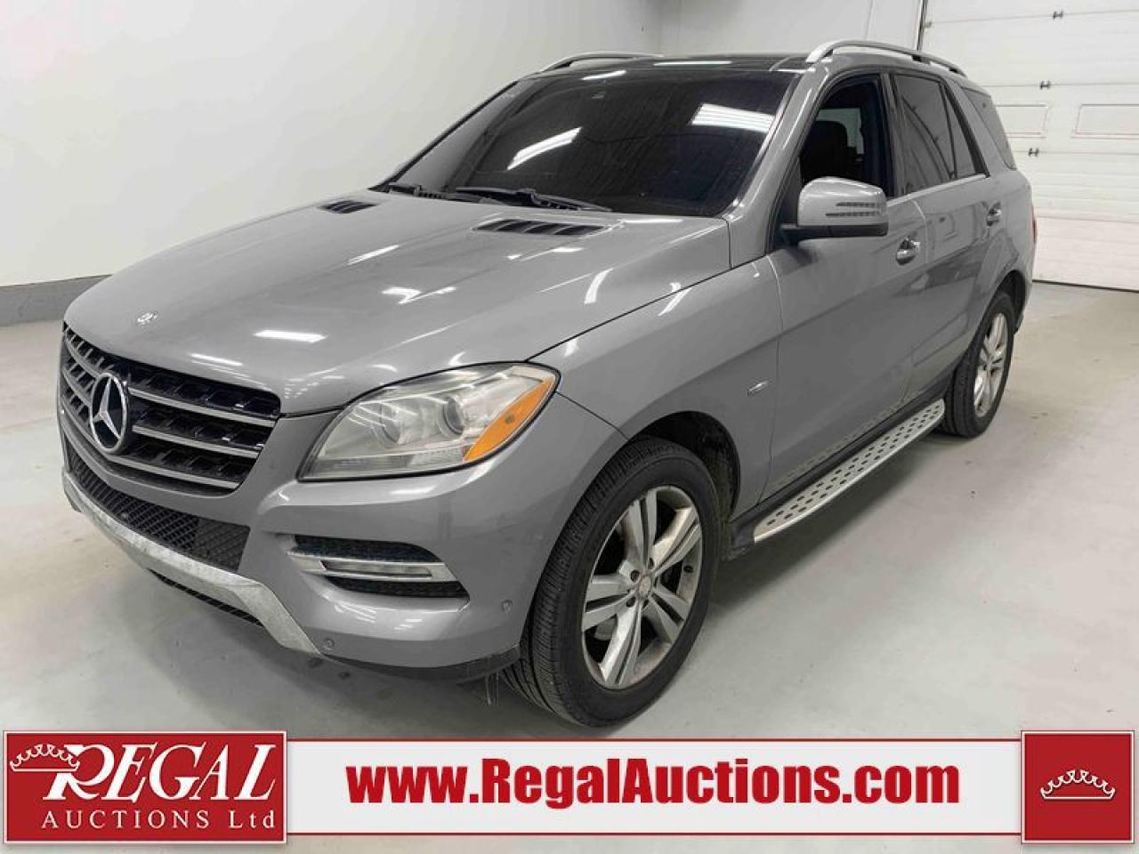 Used 2012 Mercedes-Benz ML 350 BLUETEC for sale in Calgary, AB