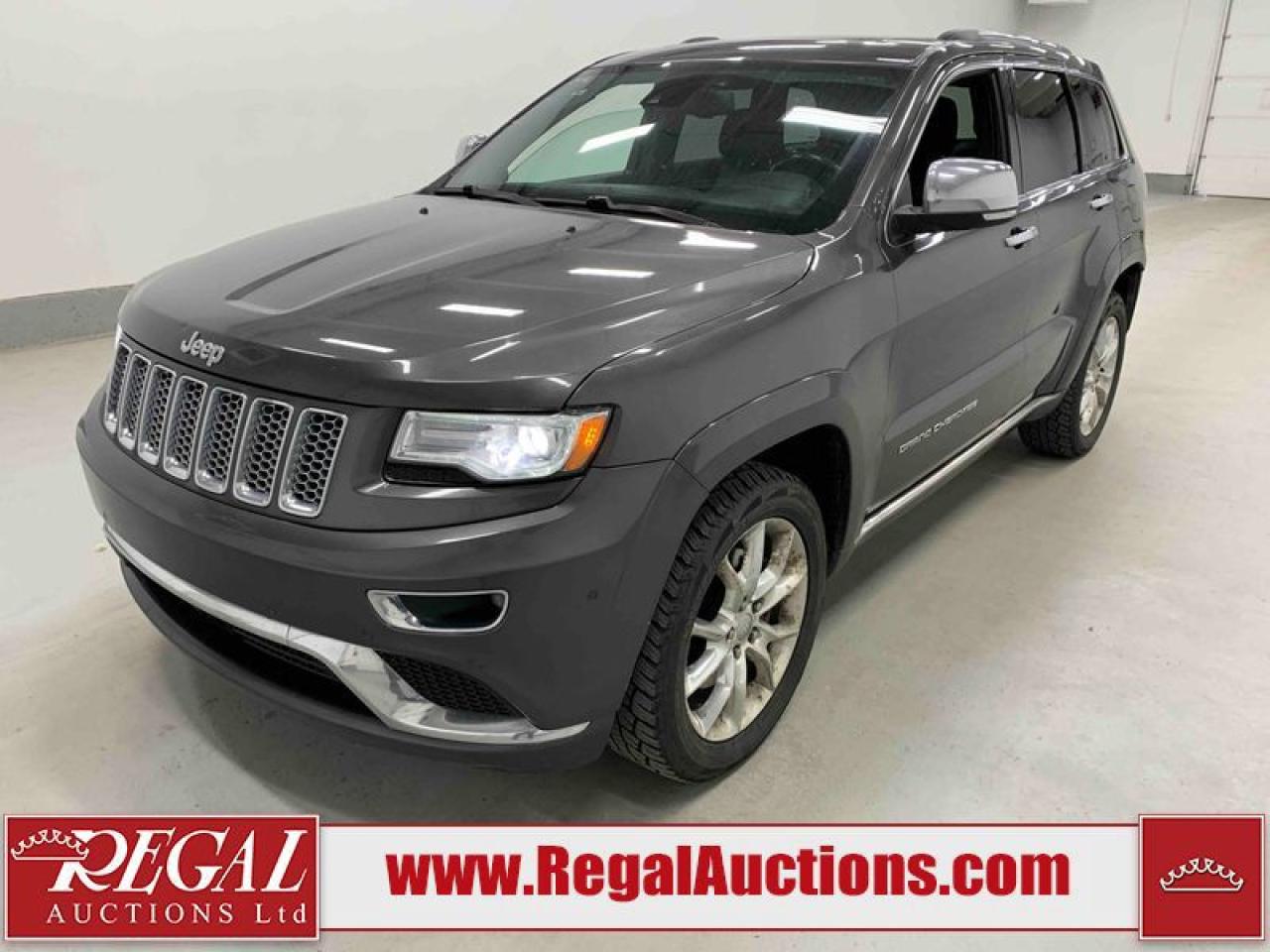 Used 2014 Jeep Grand Cherokee Summit for sale in Calgary, AB