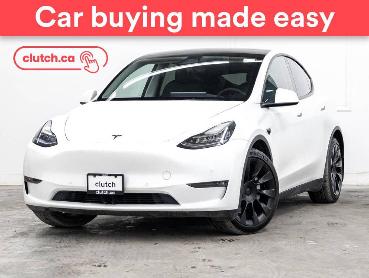 Used 2022 Tesla Model Y Long Range AWD w/ Nav, Heated Steering Wheel, Heated Front Seats for sale in Toronto, ON