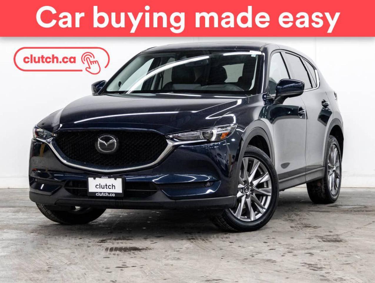 Used 2021 Mazda CX-5 GT w/Turbo AWD w/ Apple CarPlay & Android Auto, Power Moonroof, Nav for sale in Toronto, ON