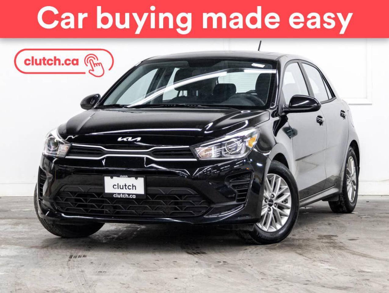 Used 2023 Kia Rio 5-Door LX Premium w/Apple CarPlay & Android Auto, Heated Front Seats, Backup Cam for sale in Toronto, ON