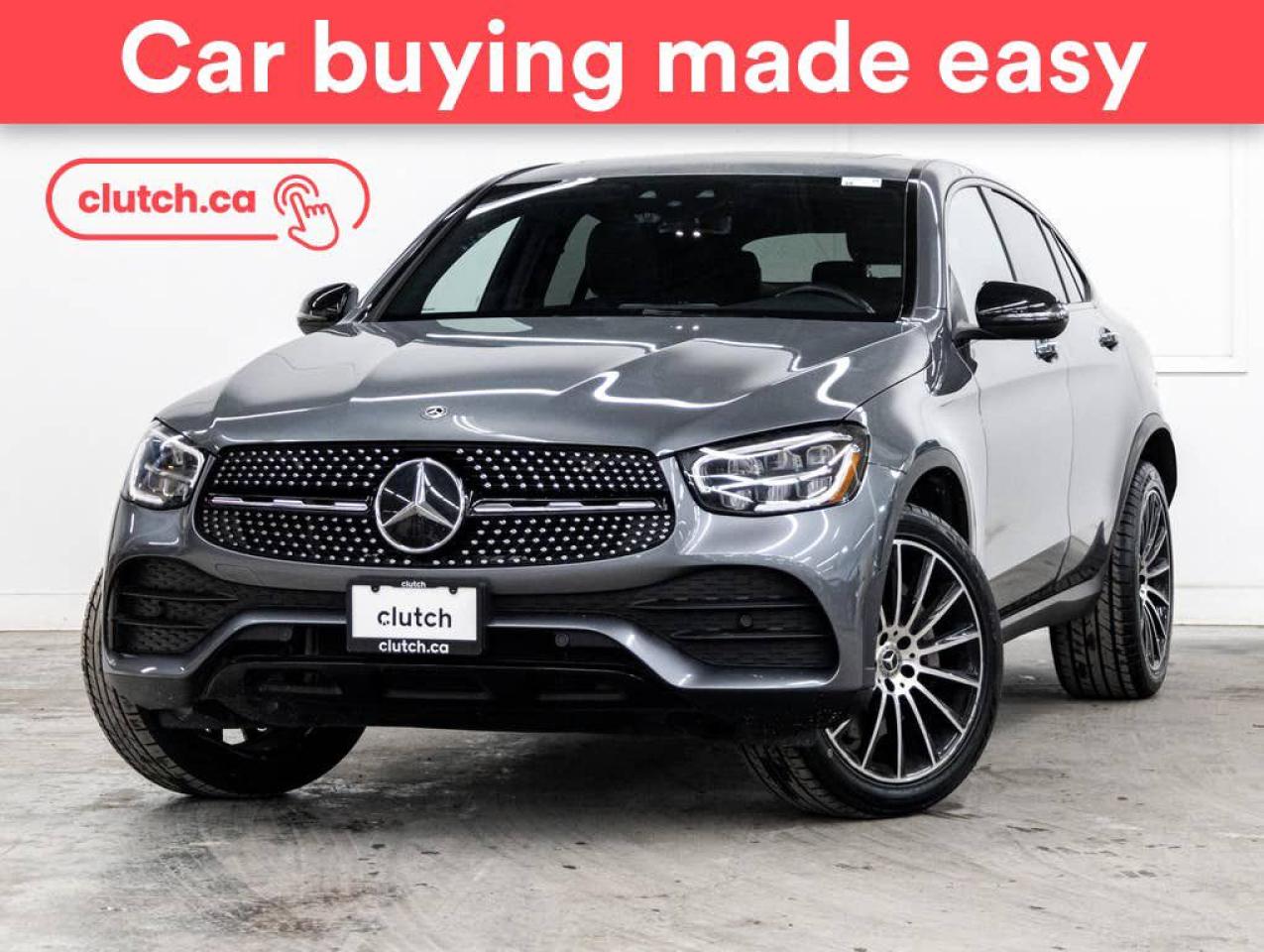 Used 2020 Mercedes-Benz GLC Coupe 300 4MATIC AWD w/Heated Front Seats, Bluetooth, Rearview Cam for sale in Toronto, ON