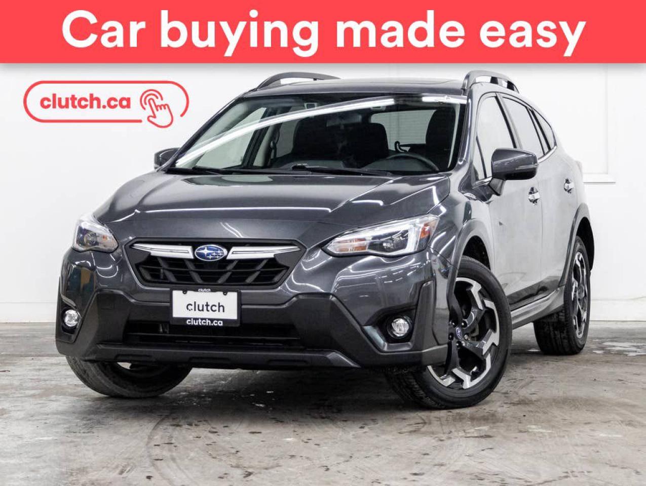 Used 2021 Subaru XV Crosstrek Limited AWD w/ Apple CarPlay & Android Auto, Rearview Cam, Dual Zone A/C for sale in Toronto, ON