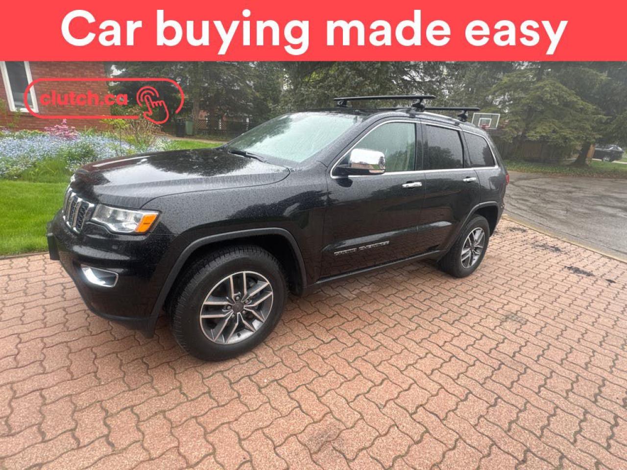 Used 2020 Jeep Grand Cherokee Limited 4x4 w/Apple CarPlay, Heated Front Seats, Rearview Cam for sale in Toronto, ON