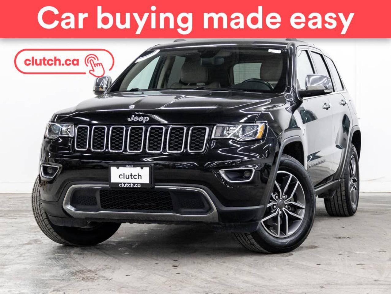 Used 2020 Jeep Grand Cherokee Limited 4x4 w/Apple CarPlay, Heated Front Seats, Rearview Cam for sale in Toronto, ON