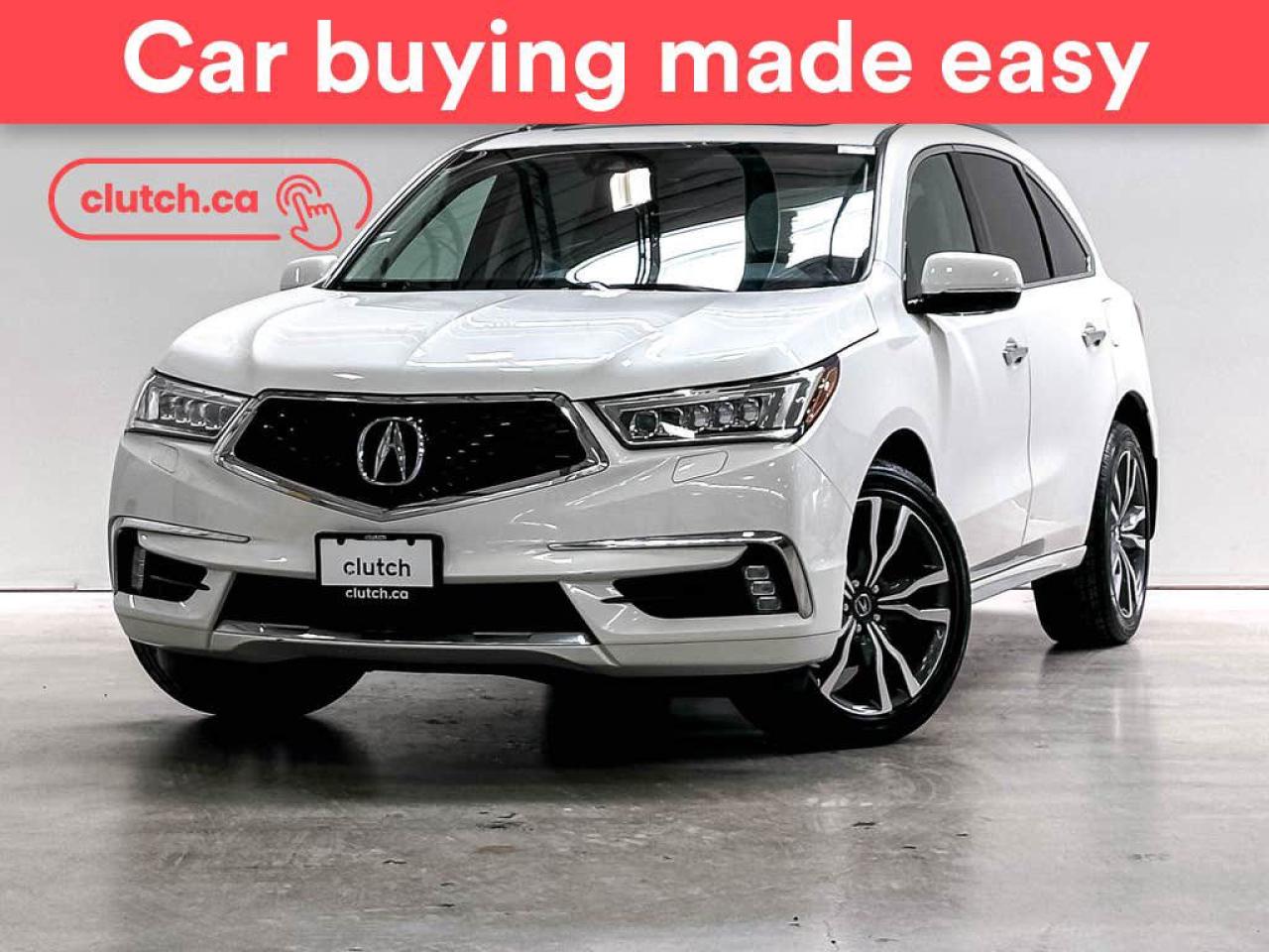 Used 2020 Acura MDX SH-AWD w/ Elite Pkg. w/ Apple CarPlay, Heated Front Seats, Rearview Cam for sale in Toronto, ON