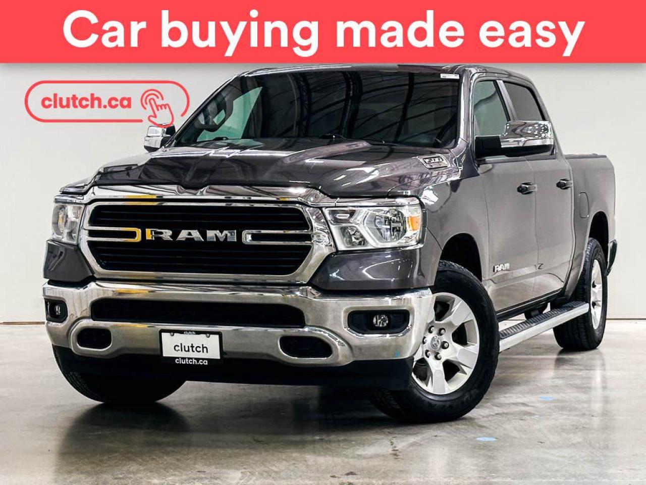 Used 2021 RAM 1500 Big Horn Crew Cab 4x4 w/ Apple CarPlay, Heated Front Seats, Rearview Cam for sale in Toronto, ON