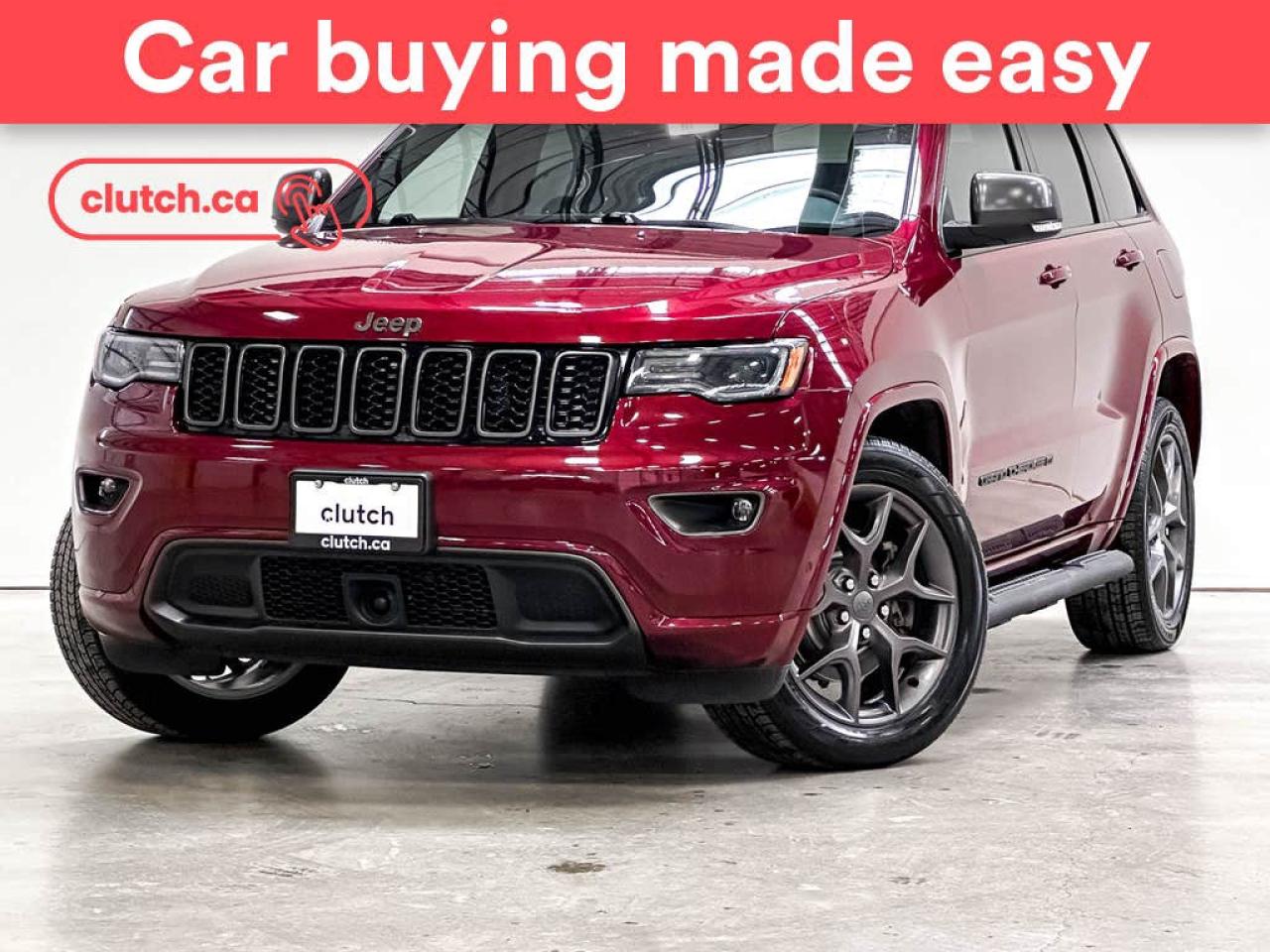 Used 2021 Jeep Grand Cherokee 80th Anniversary Edition 4x4 w/ Apple CarPlay, Heated Front Seats, Rearview Cam for sale in Toronto, ON