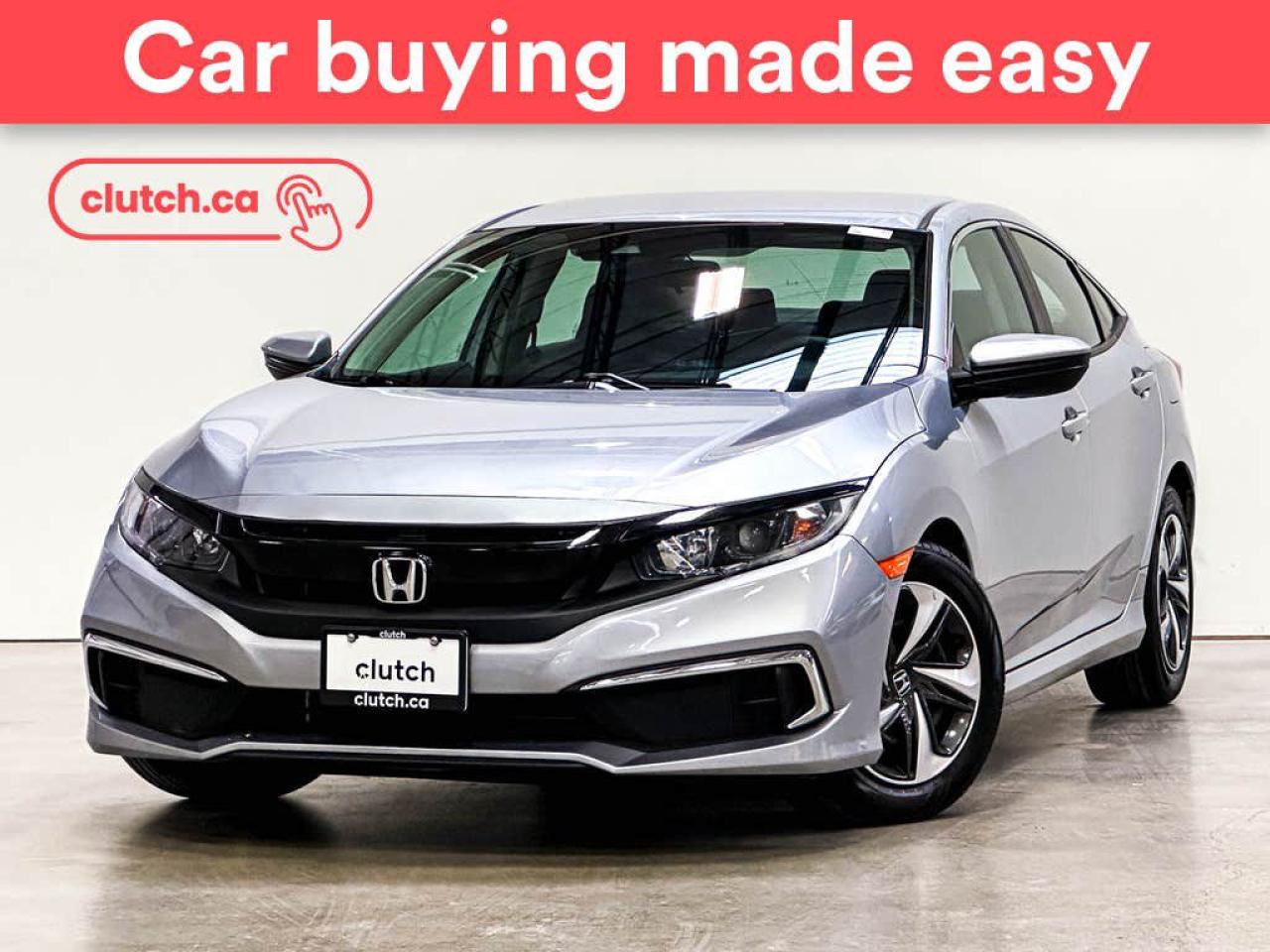 Used 2020 Honda Civic LX w/ Apple CarPlay, Heated Front Seats, Rearview Cam for sale in Toronto, ON