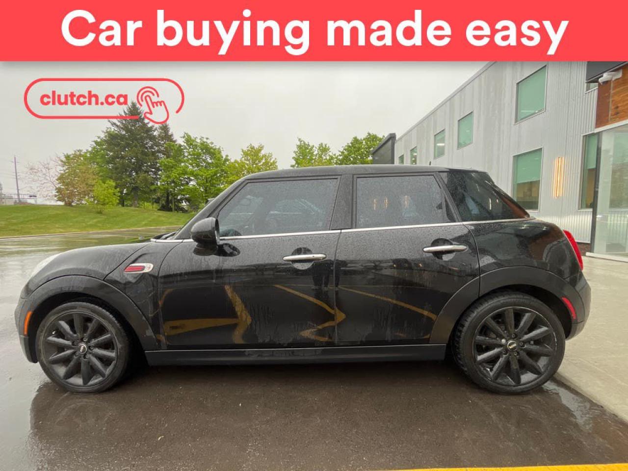 Used 2017 MINI 5 Door Hardtop w/Heated Front Seats, Cruise Control, Bluetooth for sale in Toronto, ON