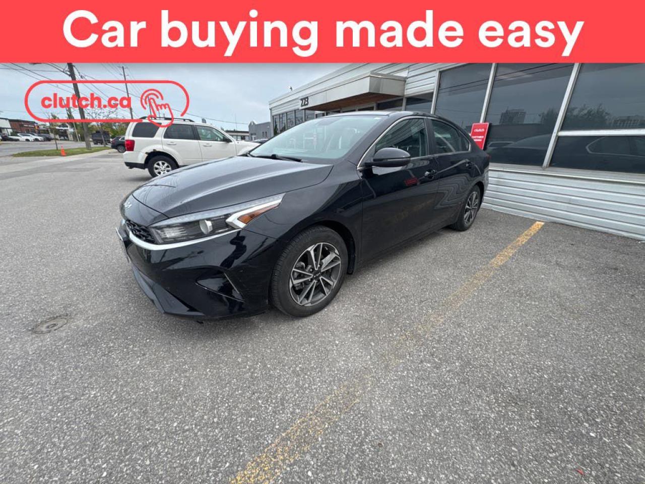 Used 2022 Kia Forte EX w/ Apple CarPlay & Android Auto, Rearview Cam, Climate Control for sale in Toronto, ON