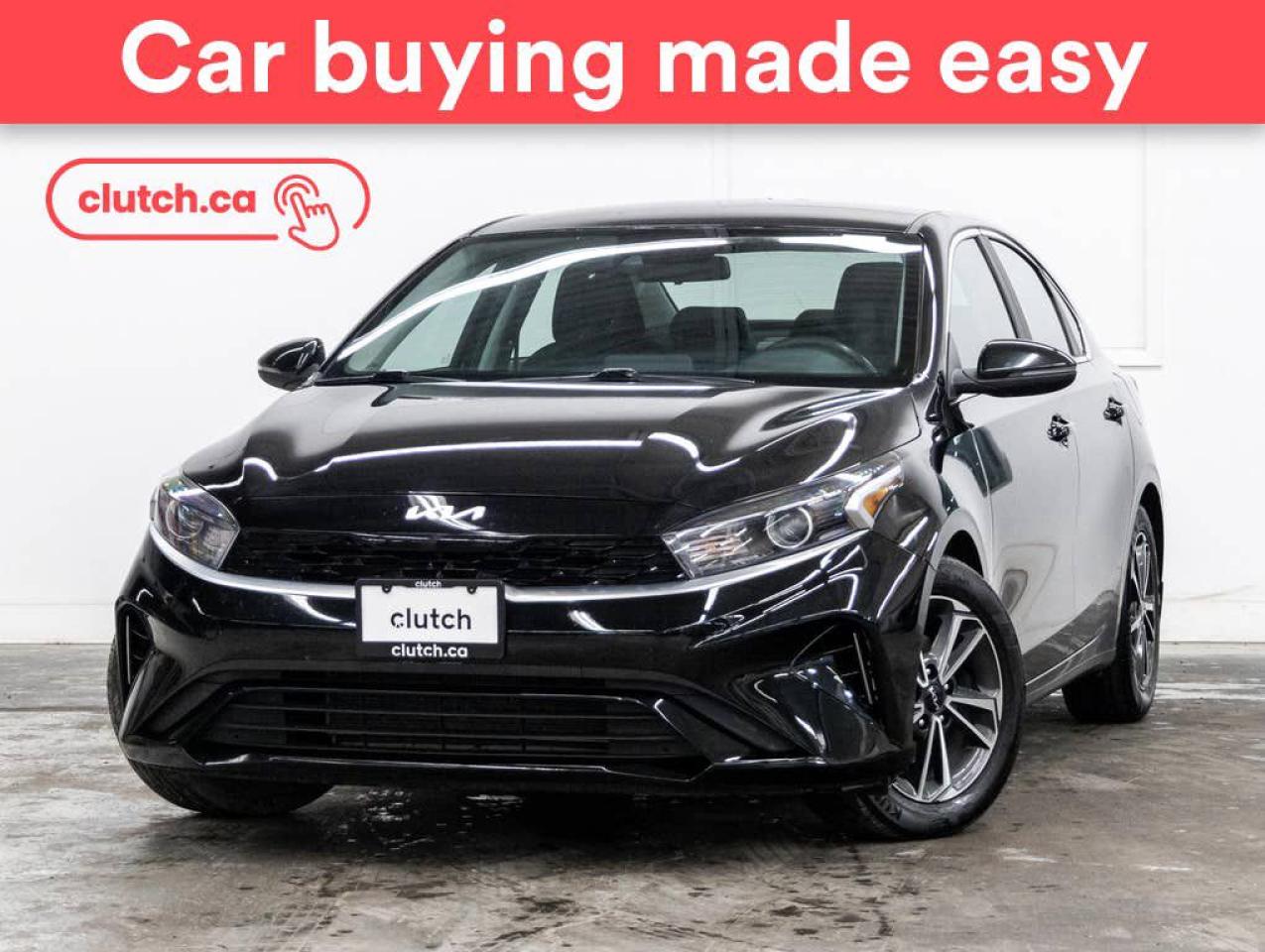 Used 2022 Kia Forte EX w/ Apple CarPlay & Android Auto, Rearview Cam, Climate Control for sale in Toronto, ON