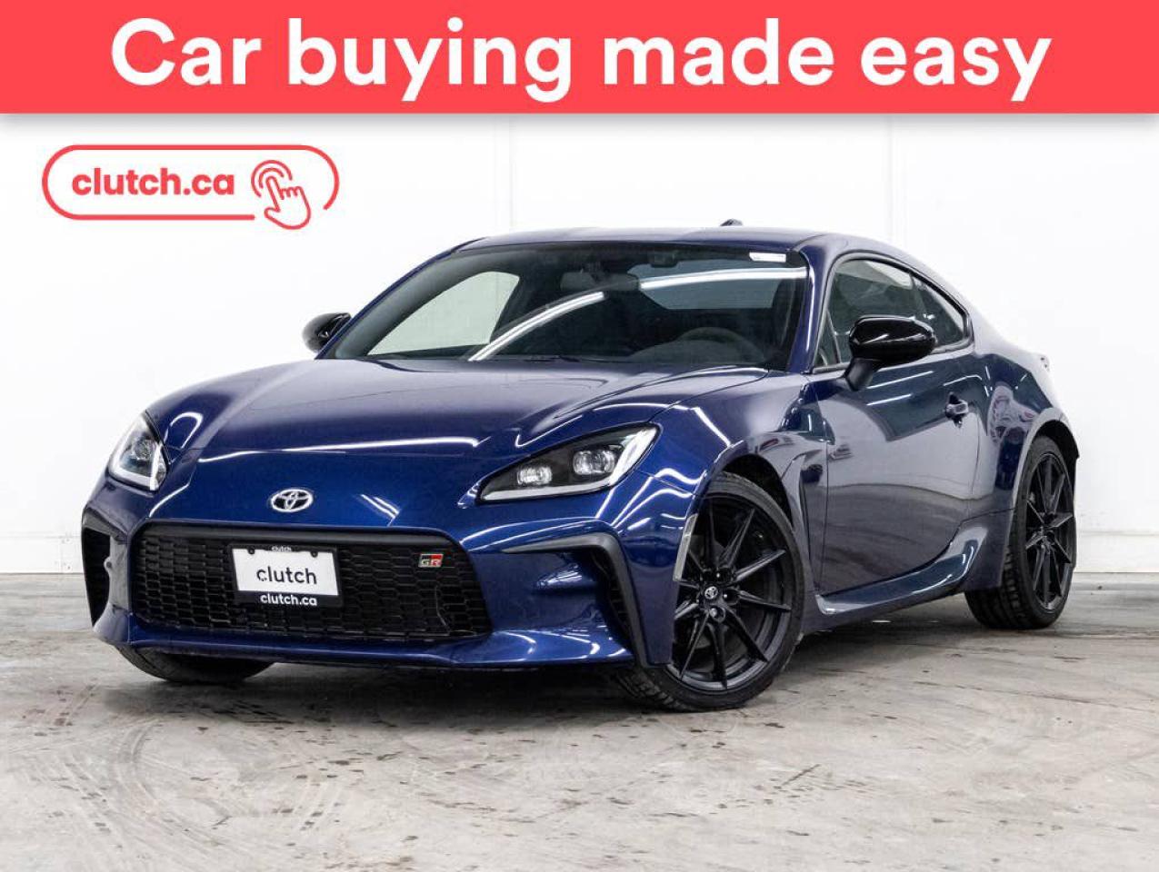 Used 2024 Toyota GR86 Premium w/Apple CarPlay & Android Auto, Heated Front Seats, Backup Cam for sale in Toronto, ON