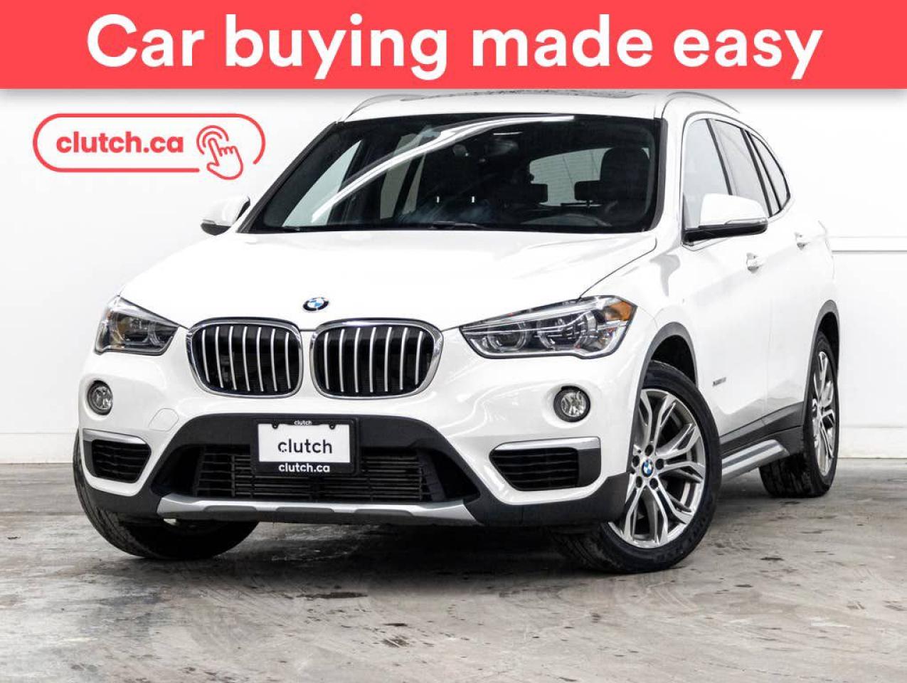 Used 2018 BMW X1 xDrive28i AWD w/Heated Front Seats, Bluetooth, Rearview Cam for sale in Toronto, ON