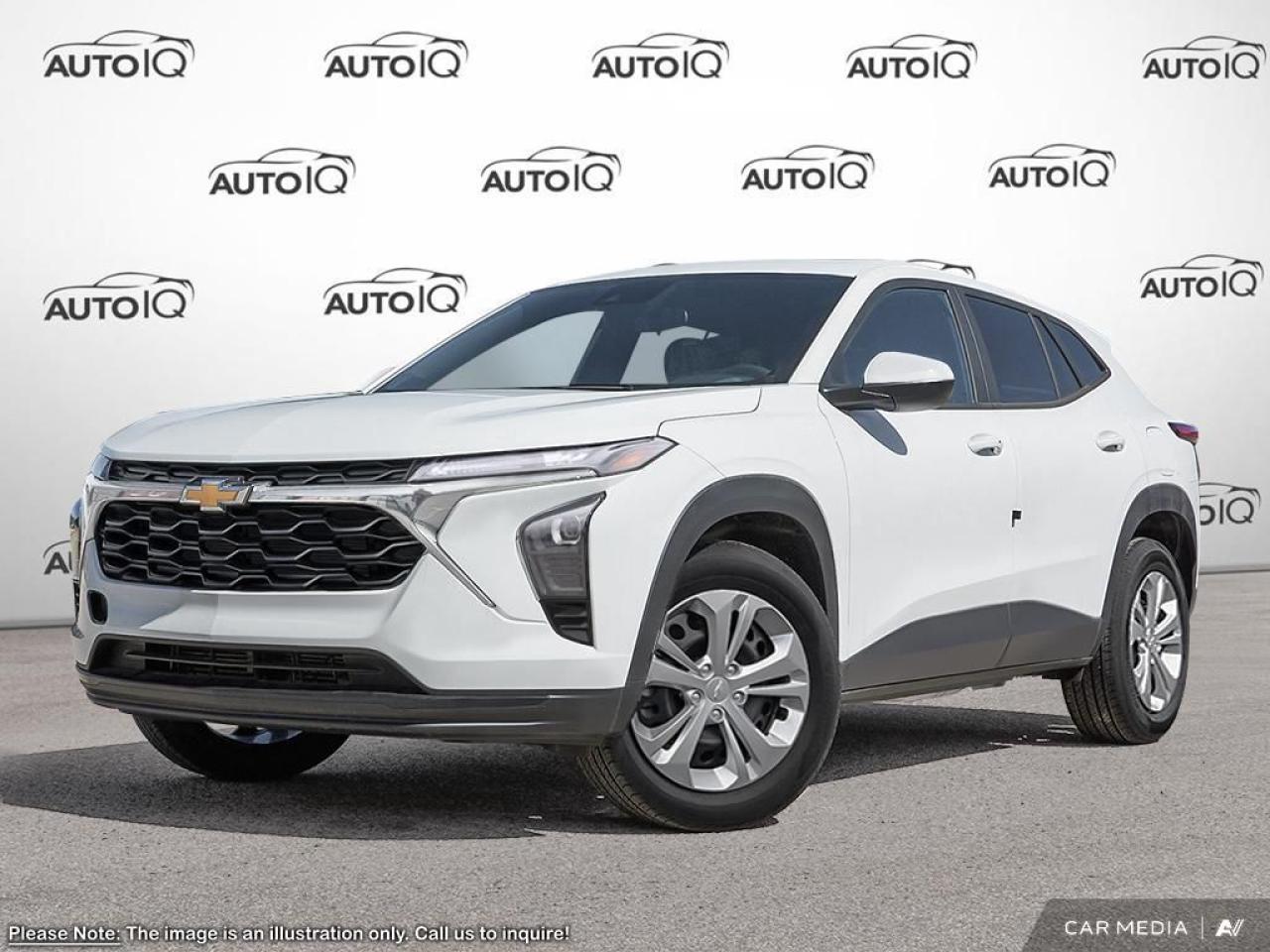New 2025 Chevrolet Trax Preferred Equipment Group 1LS|ECOTEC 1.2L TURBO|, 6-SPD|ALL-WEATHER FLOOR LINERS (DEALER INSTALLED)|BLACK BOWTIE EMBLEMS, FRONT AND REAR (DEALER INSTALLED)|CANADIAN BASE EQUIP|PREF EQUIP GROUP for sale in Tillsonburg, ON