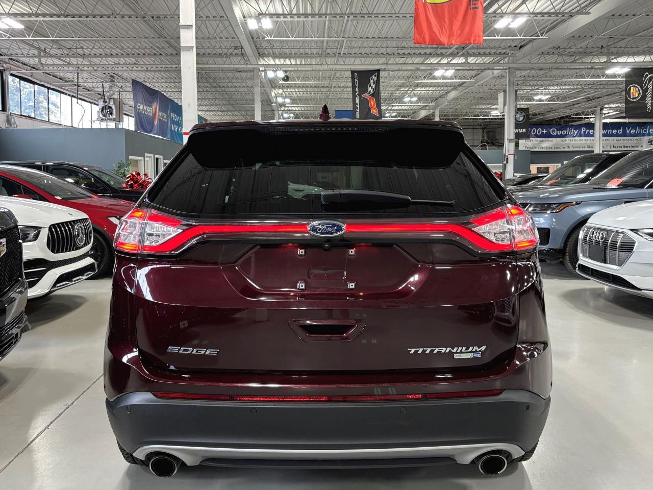 2018 Ford Edge Titanium AWD|ECOBOOST|NAV|CREAMLEATHER|PANOROOF|++ - Photo #5