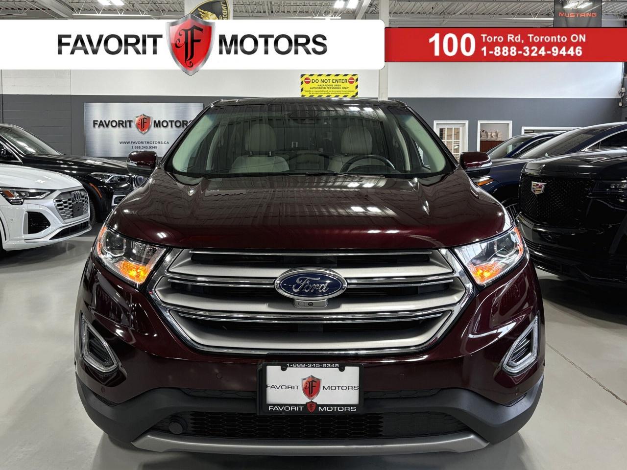 Used 2018 Ford Edge Titanium AWD|ECOBOOST|NAV|CREAMLEATHER|PANOROOF|++ for sale in North York, ON