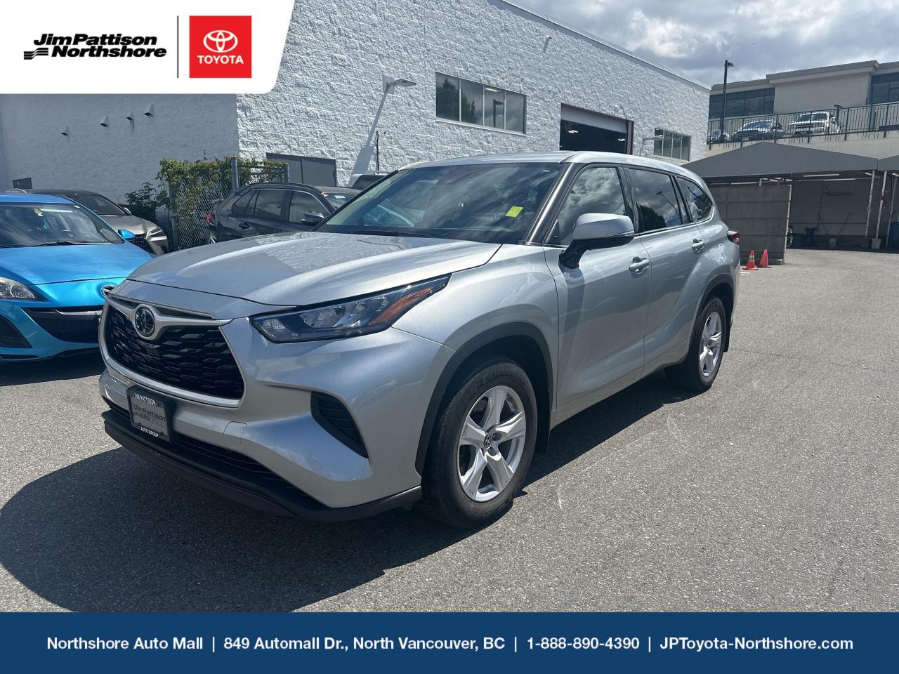 Used 2020 Toyota Highlander LE AWD, Certified for sale in North Vancouver, BC