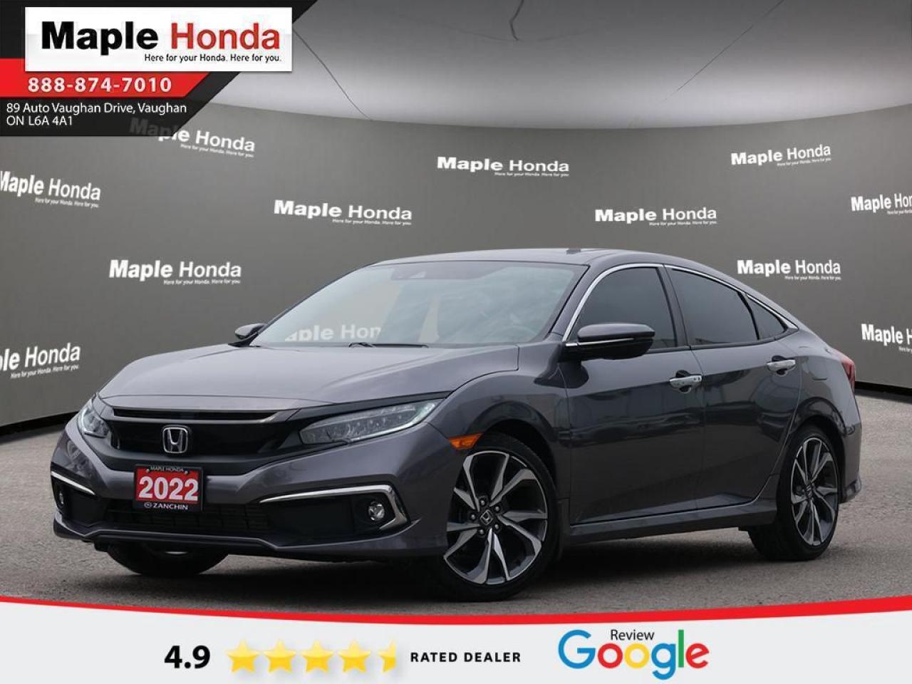 Used 2021 Honda Civic Sedan Navigation| Leather Seats| Auto Start| Honda Sensi for sale in Vaughan, ON