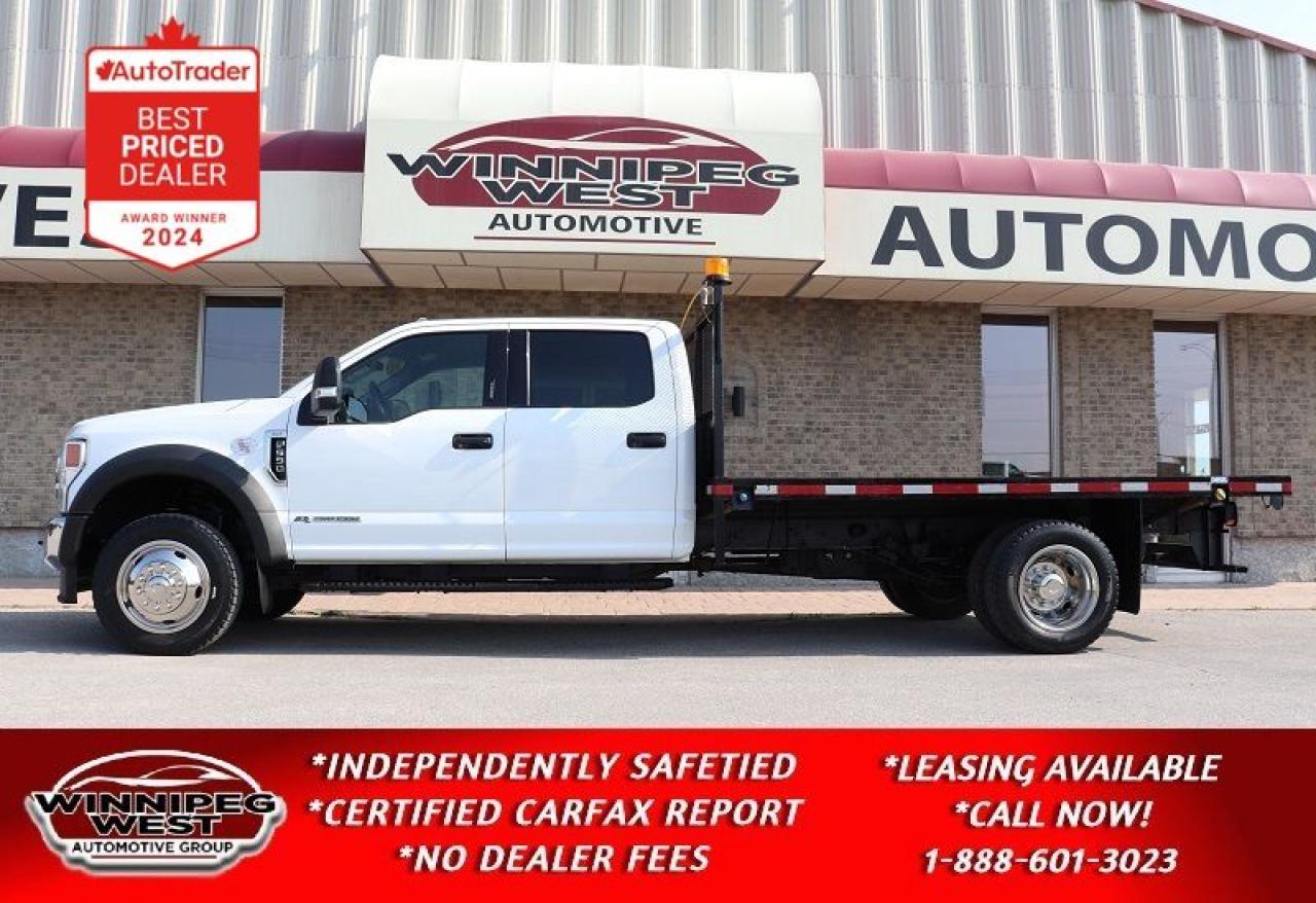 Used 2022 Ford F-550 HD XLT PREMIUM, 6.7L DIESEL 4X4, 12FT DECK, AS NEW for sale in Headingley, MB