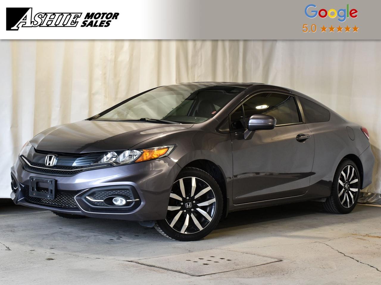 Used 2015 Honda Civic COUPE EX-L * NAVIGATION * LEATHER * SUNROOF for sale in Kingston, ON