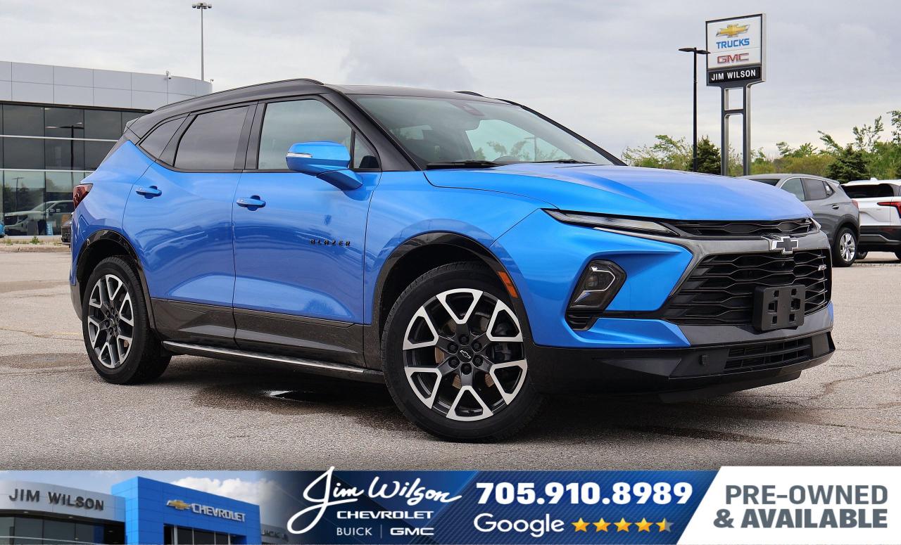 Used 2024 Chevrolet Blazer RS | Sunroof | for sale in Orillia, ON