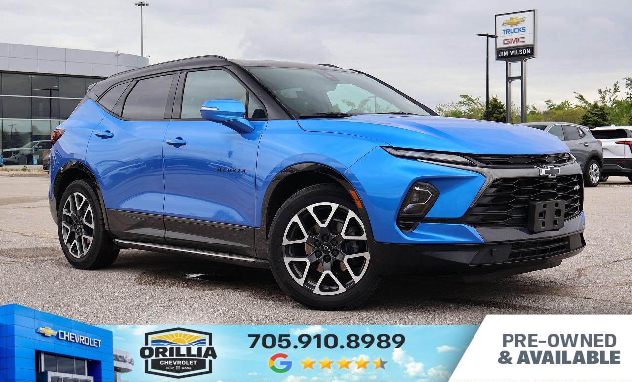 Used 2024 Chevrolet Blazer RS | Sunroof | for sale in Orillia, ON