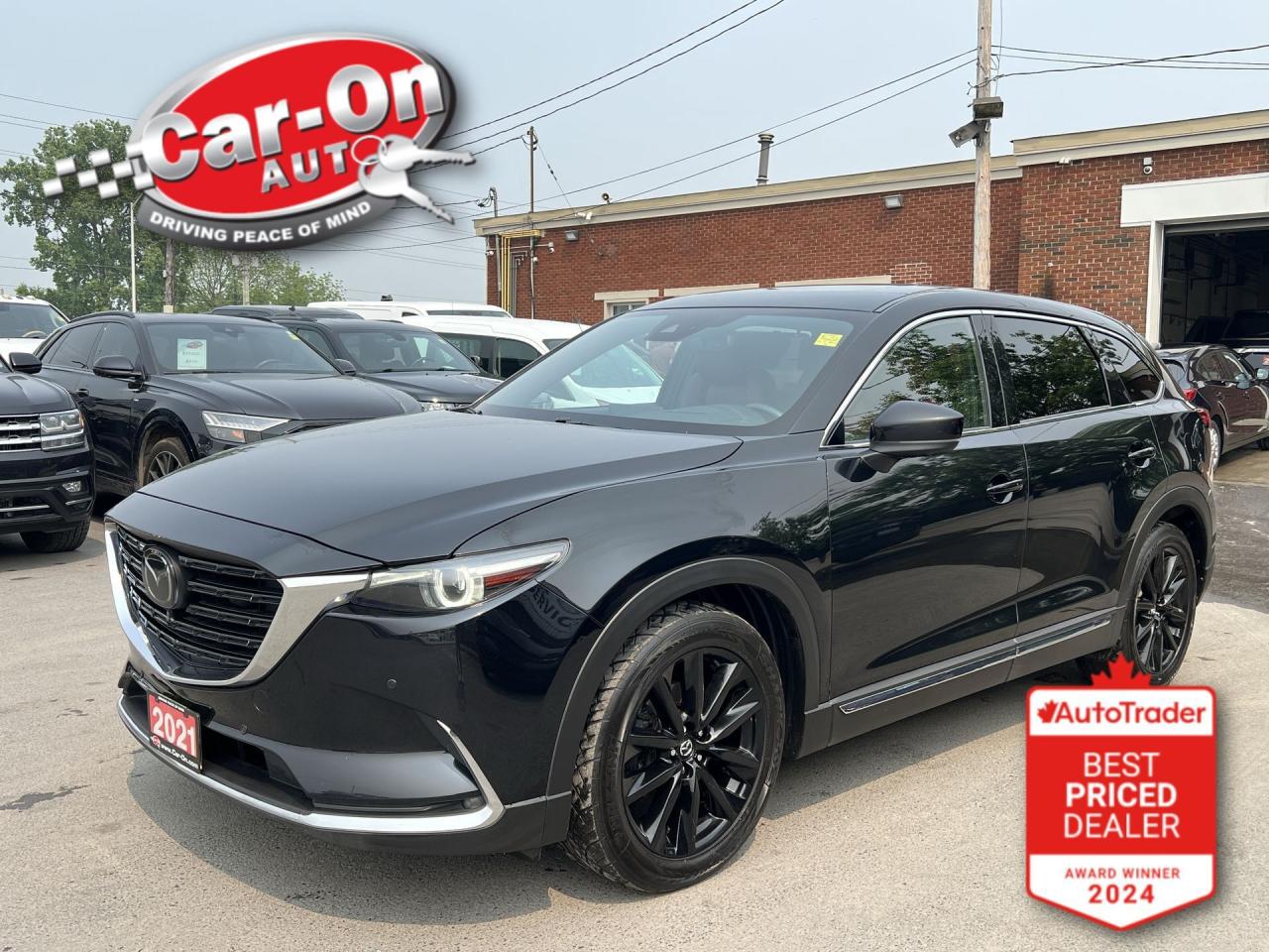 Used 2021 Mazda CX-9 KURO AWD| TURBO| 6-PASS| RED LEATHER|HUD|SUNROOF for sale in Ottawa, ON