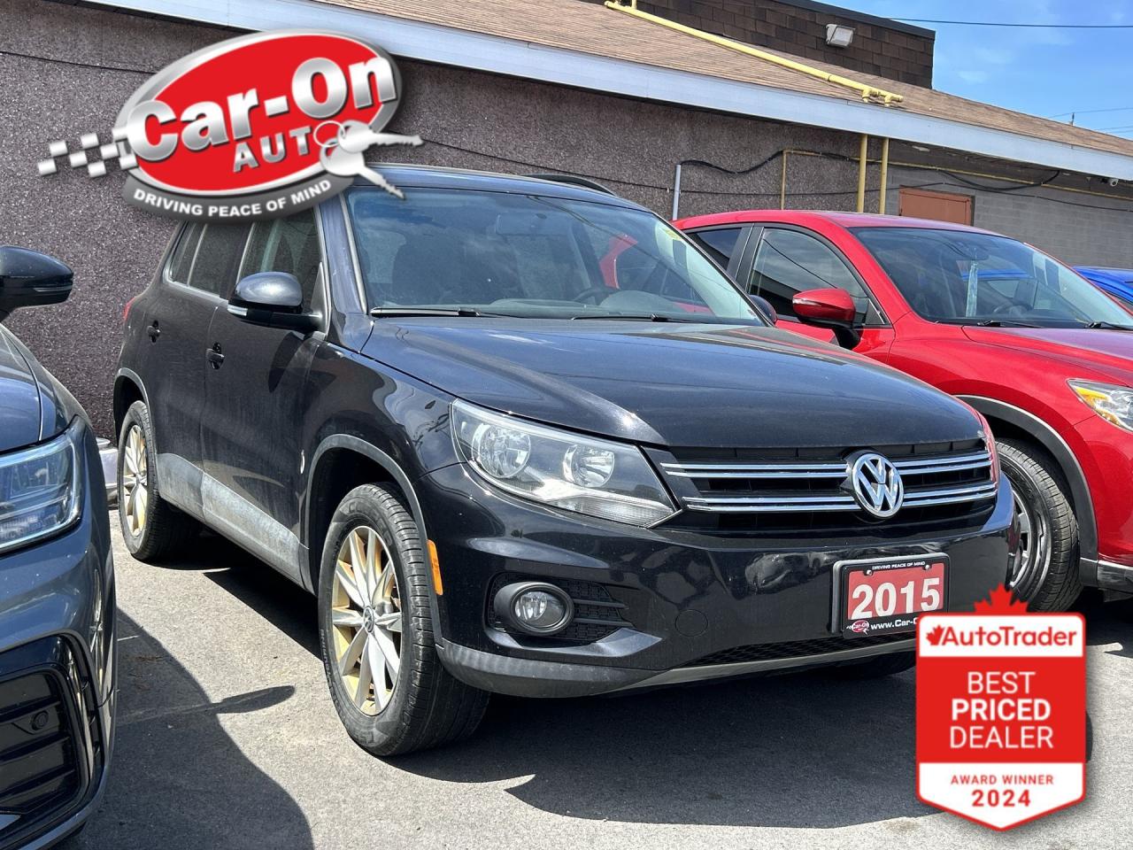 Used 2015 Volkswagen Tiguan COMFORTLINE AWD| LEATHER| PANO ROOF| HTD SEATS for sale in Ottawa, ON