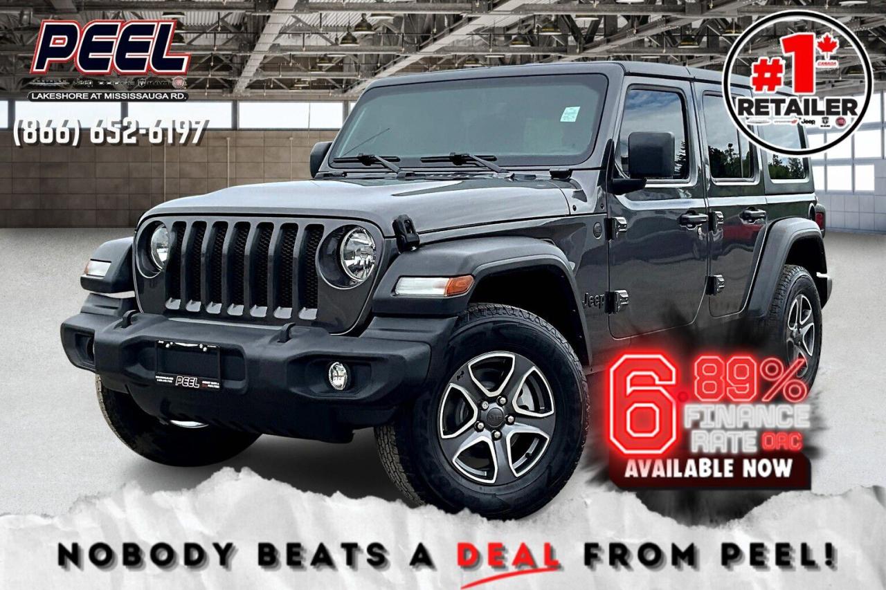 Used 2023 Jeep Wrangler Sport S 4Dr | V6 eTorque | 8.4 NAV | Alpine | 4X4 for sale in Mississauga, ON