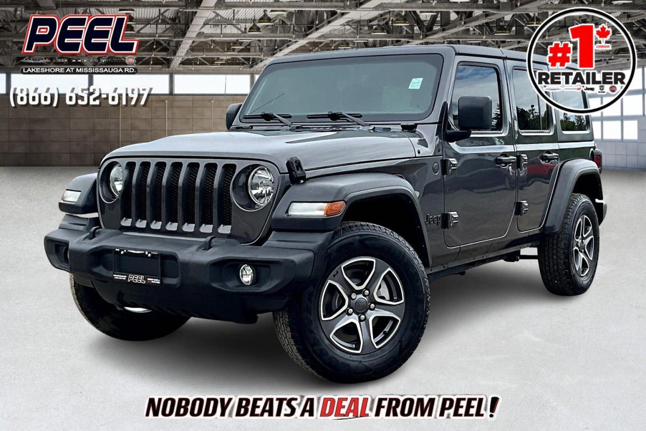 Used 2023 Jeep Wrangler Sport S 4Dr | V6 eTorque | 8.4 NAV | Alpine | 4X4 for sale in Mississauga, ON