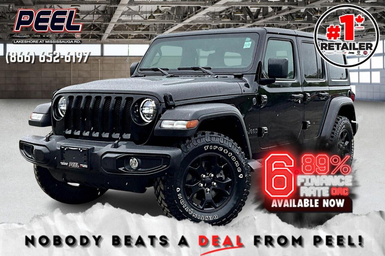 Used 2023 Jeep Wrangler Willys 4Dr| TanSeats| ColdWeather| NAV Alpine| 4X4 for sale in Mississauga, ON