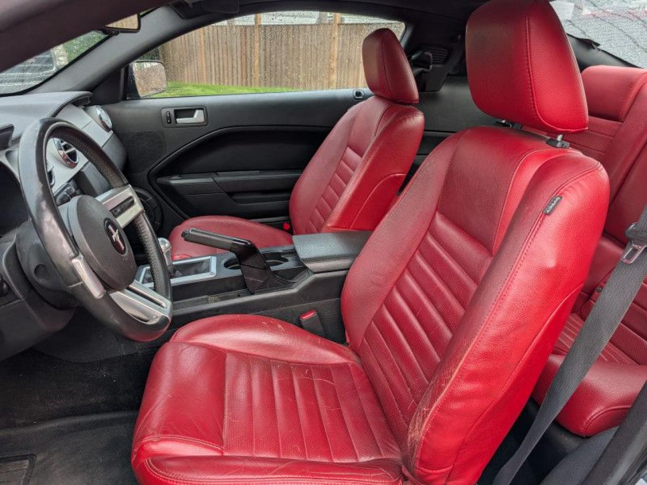2009 Ford Mustang GT Coupe  **GLASS ROOF - RED LEATHER** Photo