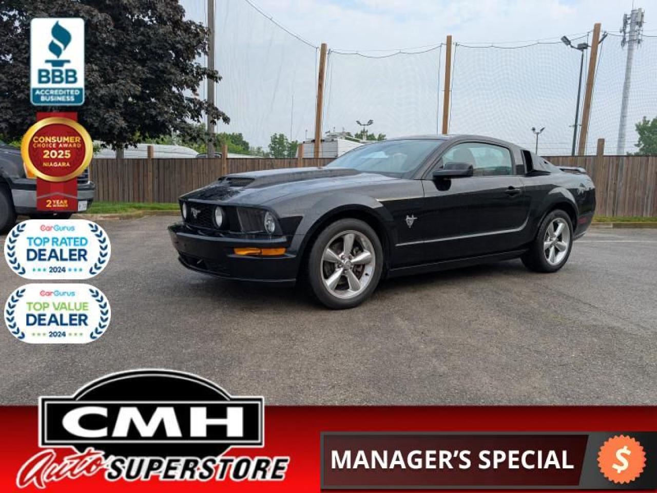 2009 Ford Mustang GT Coupe  **GLASS ROOF - RED LEATHER**
