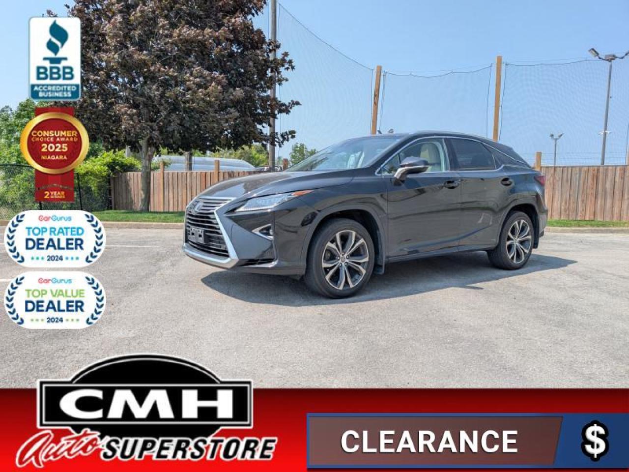 2019 Lexus RX 350  **LOW KMS - 1 OWNER**